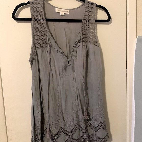 Grey blouse for summer - Picture 1 of 6